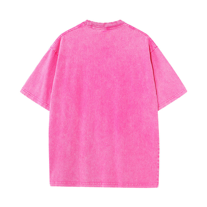 Christianartworkshop Heavens Roaring Tiger Flame Lightning Psalm 19:1 Retro Washed Unisex T-Shirt - image 24