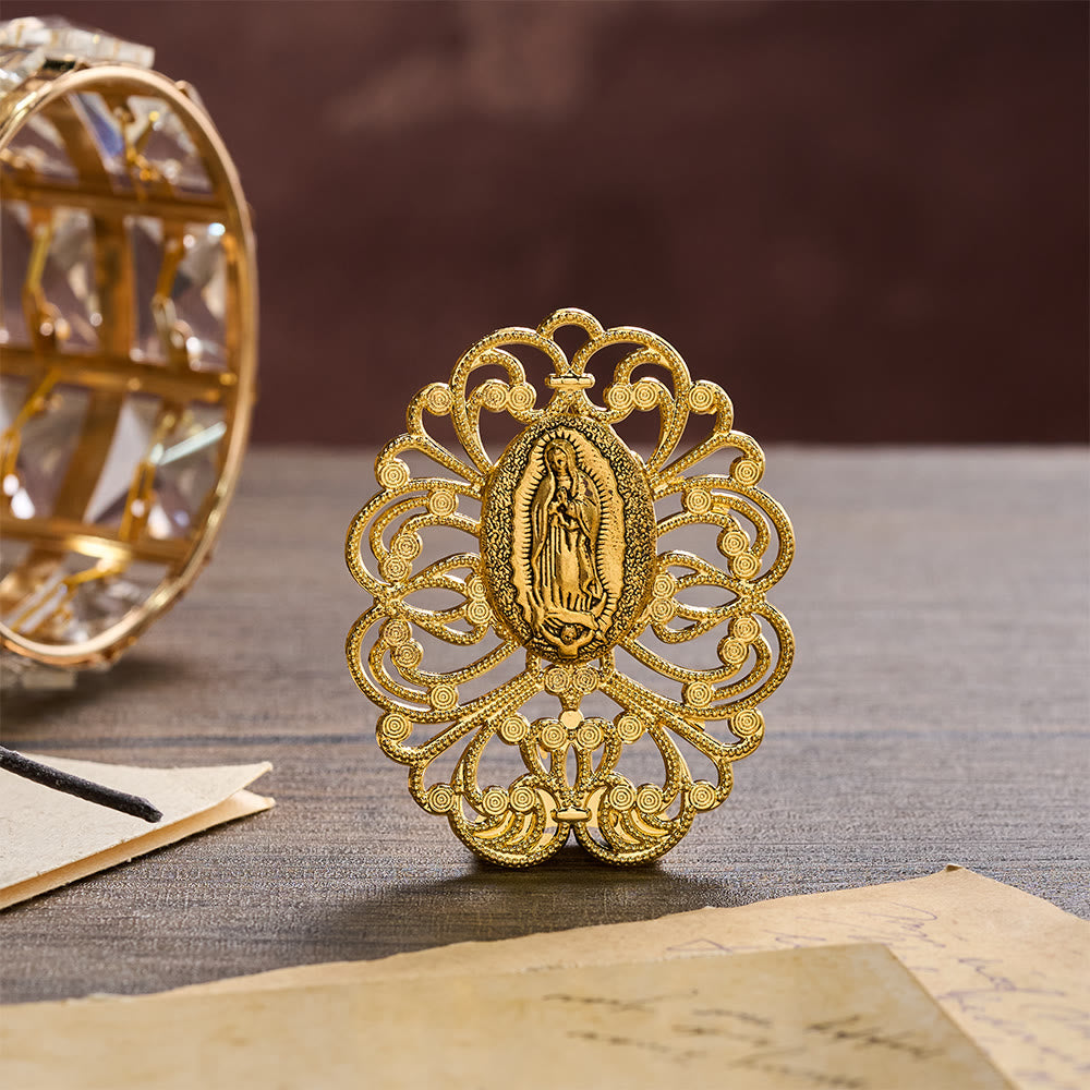 Christianartworkshop Filigree Frame Assorted Holy Portrait Desktop Ornament: A Daily Symbol of Gentle Heavenly Mercy - image 6