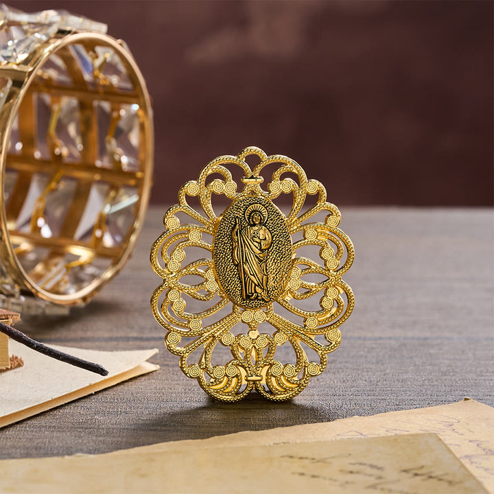 Christianartworkshop Filigree Frame Assorted Holy Portrait Desktop Ornament: A Daily Symbol of Gentle Heavenly Mercy - image 4