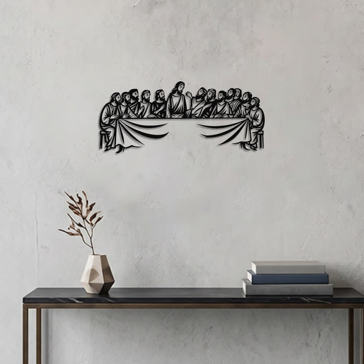 Christianartworkshop Faithful Representation The Last Supper Metal Wall Decor - image 2