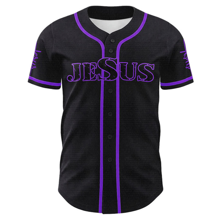 Christianartworkshop Jesus Saves Faith Statement Unisex Custom Baseball Jersey - image 23