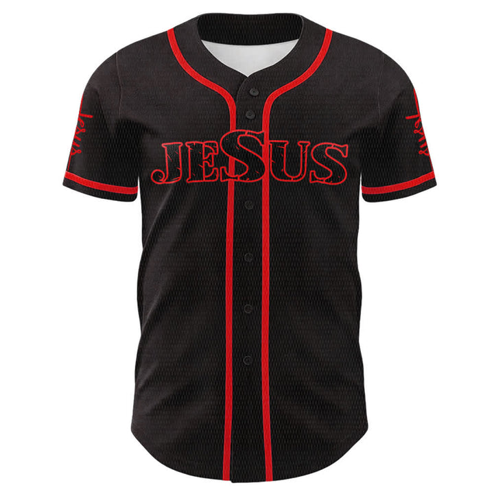 Christianartworkshop You Need Jesus Faith Statement Unisex Baseball Jersey - image 2