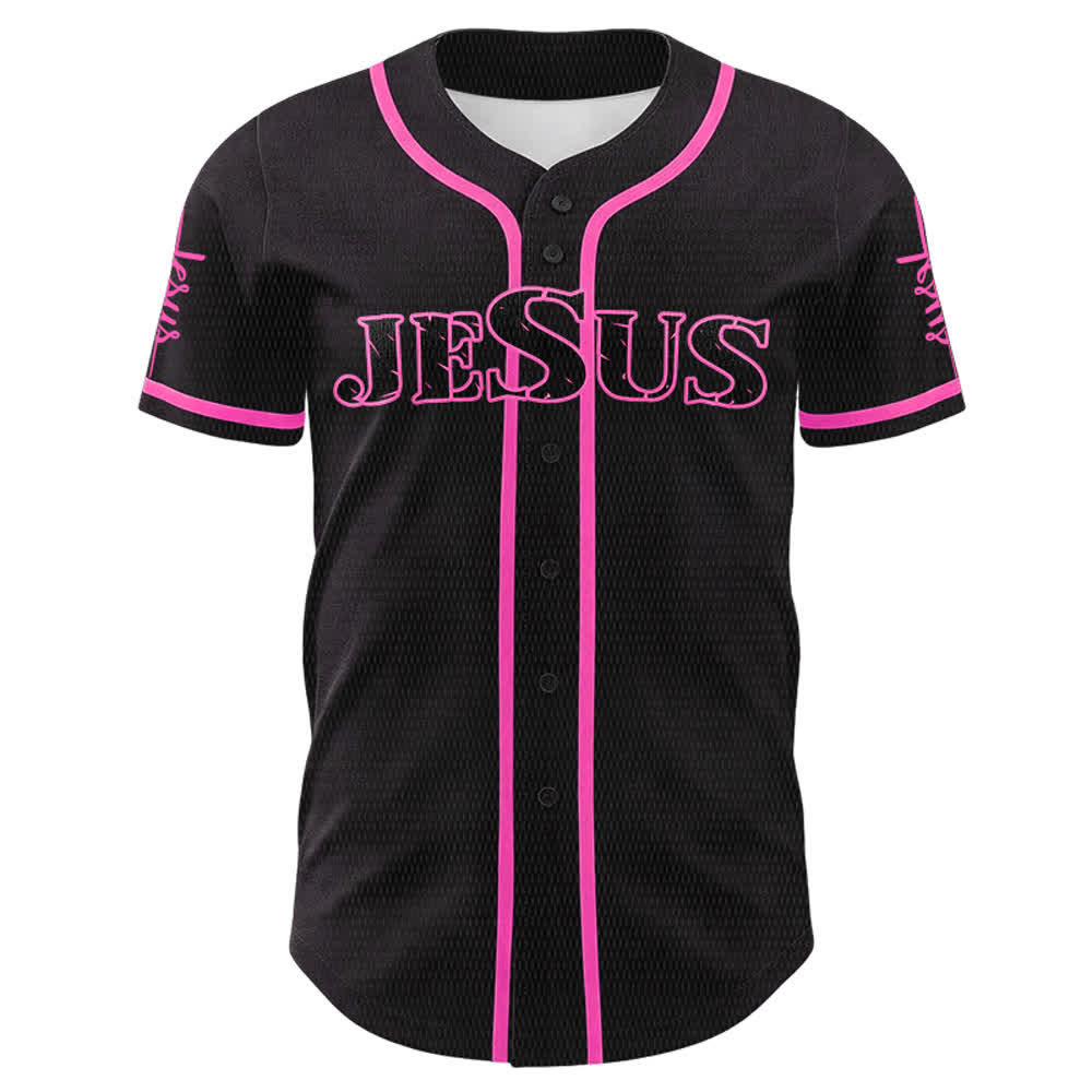 Christianartworkshop Jesus Is My Everything Faith Unisex Baseball Jersey - image 17