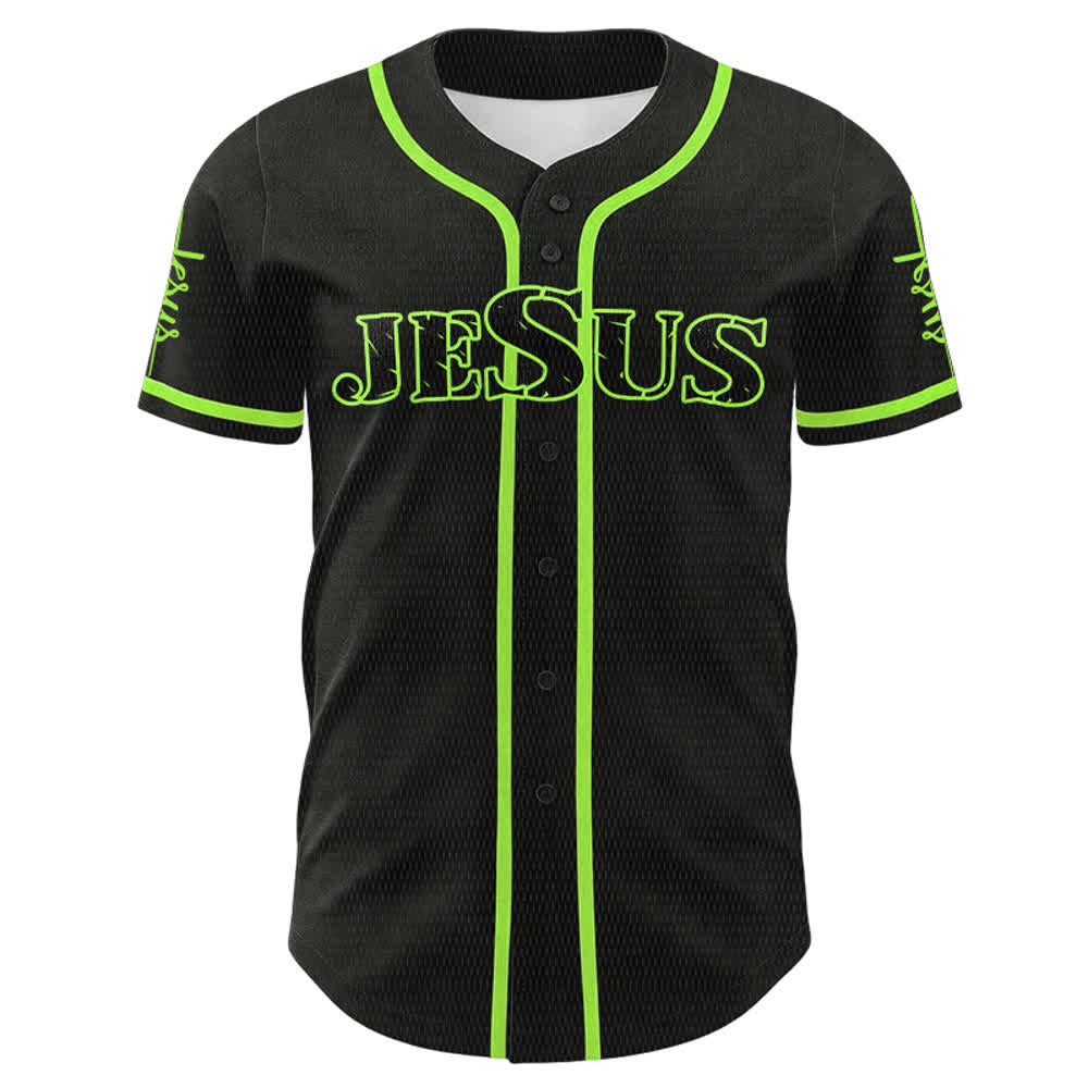 Christianartworkshop Jesus Is My Everything Faith Unisex Baseball Jersey - image 20