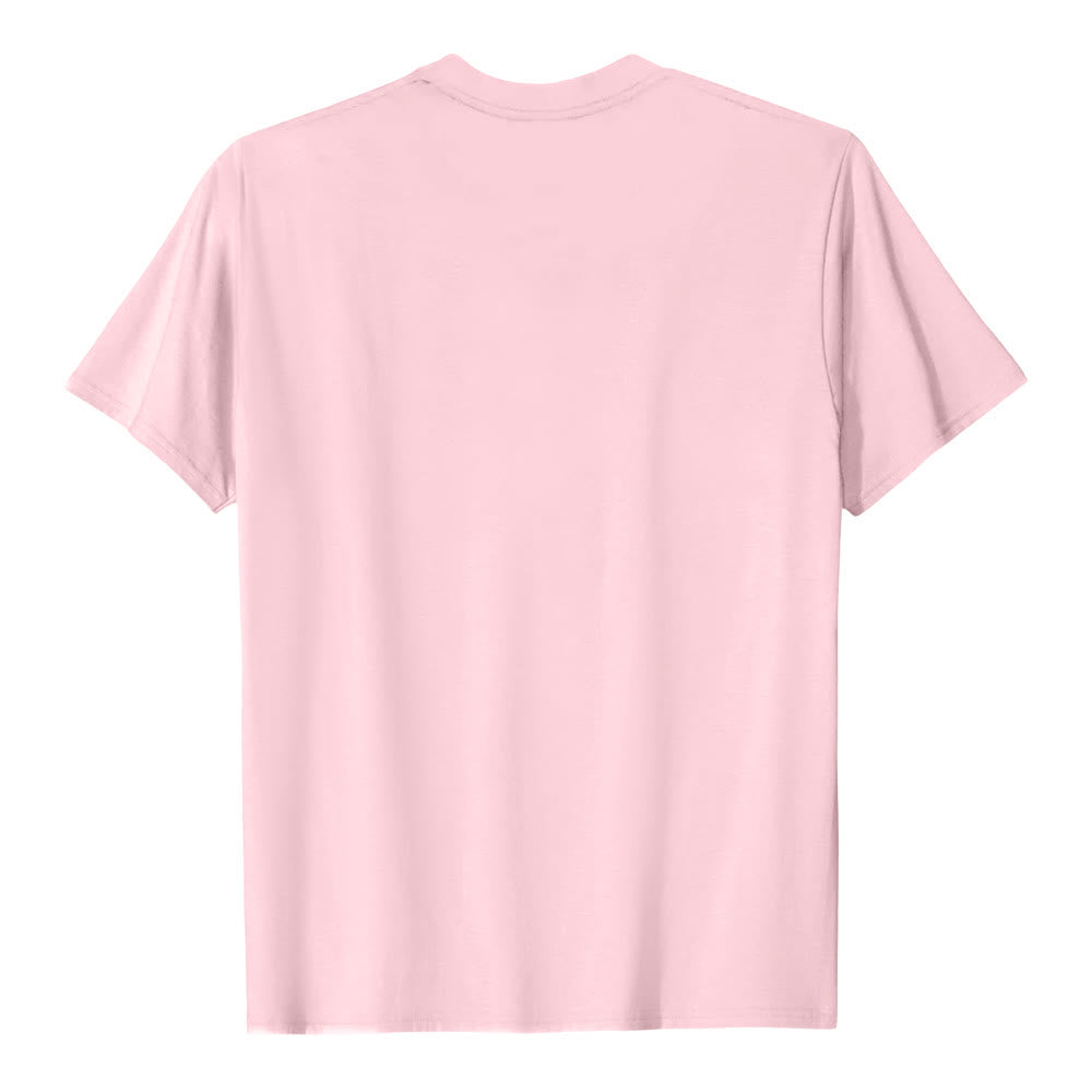 Christianartworkshop Dual-Side Pray On It Over It Through It Letter Print Classic T-shirt - image 20
