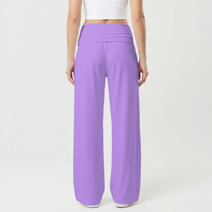 Christianartworkshop Can't Do & Can Do Faith Cartoon Letter Art Casual Faith Women’s Wide Leg Pants - image 11