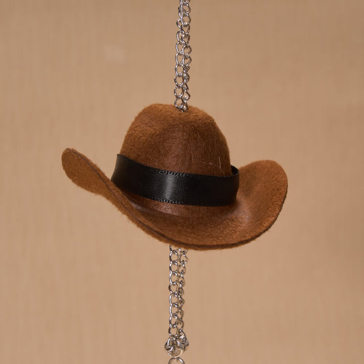 Christianartworkshop Cowboy Hat Compass Wooden Cross Car Pendant: Timeless Token of Steady Heavenly Guidance - image 8