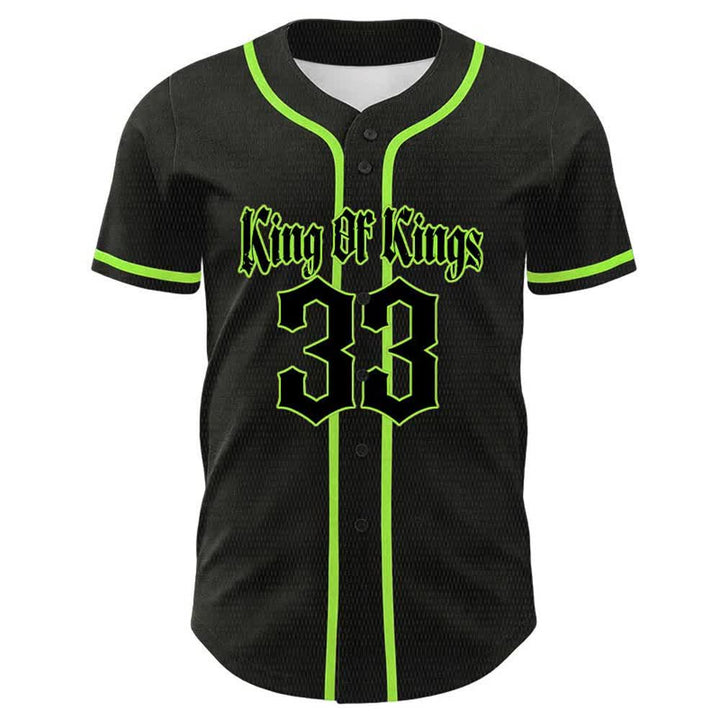Christianartworkshop King Of Kings Number 33 Jesus Carrying Cross Unisex Baseball Jersey - image 17