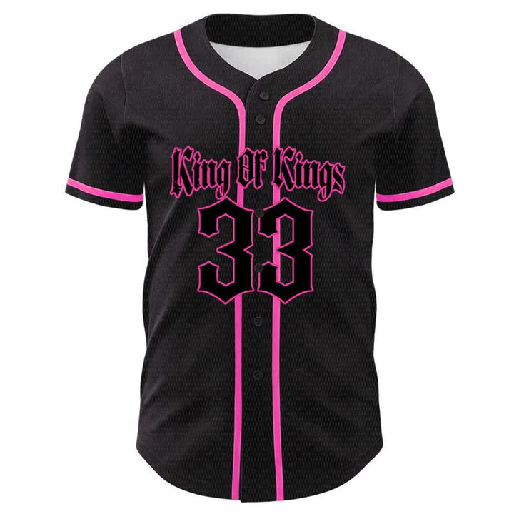 Christianartworkshop King Of Kings Number 33 Jesus Carrying Cross Unisex Baseball Jersey - image 23