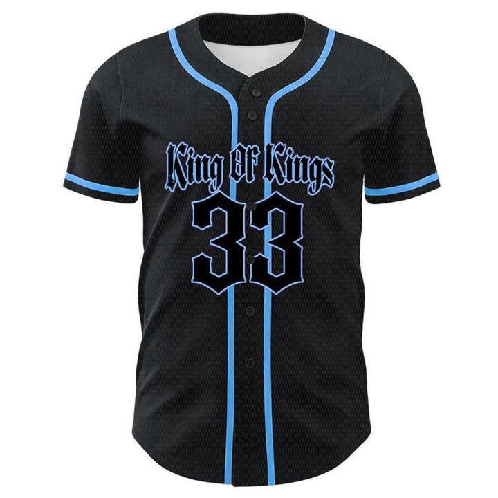 Christianartworkshop King Of Kings Number 33 Jesus Carrying Cross Unisex Baseball Jersey - image 14