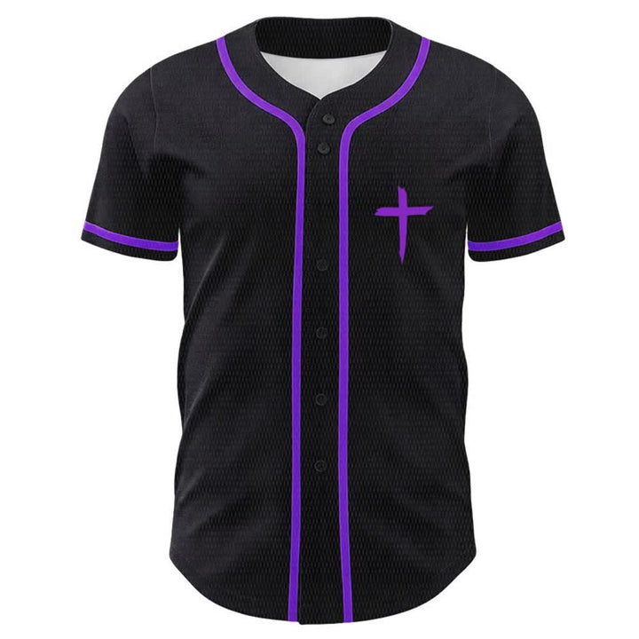 Christianartworkshop GOAT God Over All Things Simple Cross Unisex Baseball Jersey - image 20