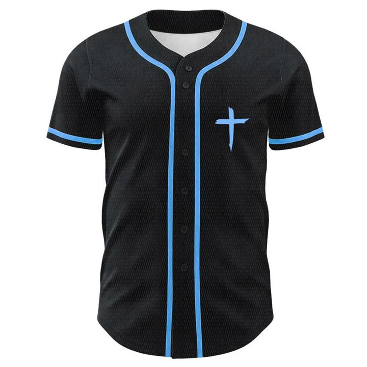 Christianartworkshop GOAT God Over All Things Simple Cross Unisex Baseball Jersey - image 14