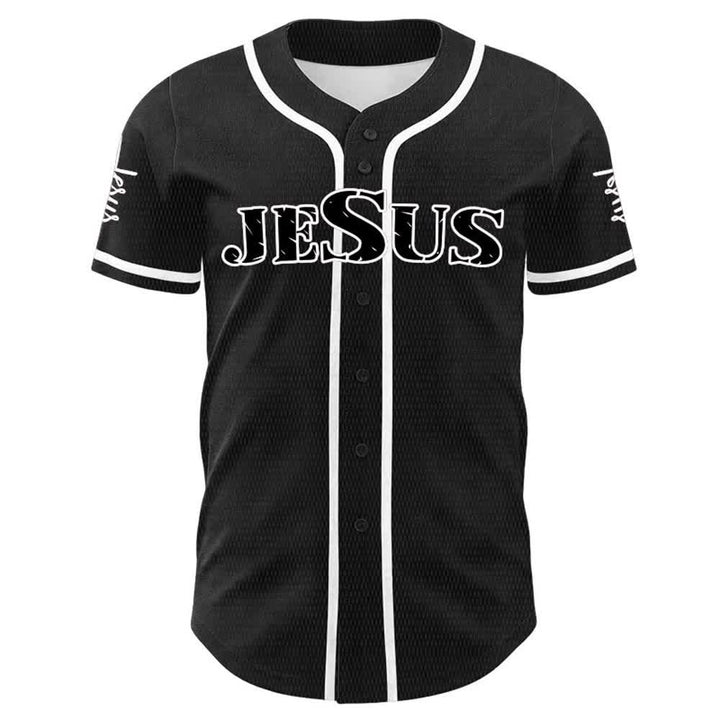 Christianartworkshop Jesus Spirit Rich Crown Of Thorns Portrait Unisex Baseball Jersey - image 8