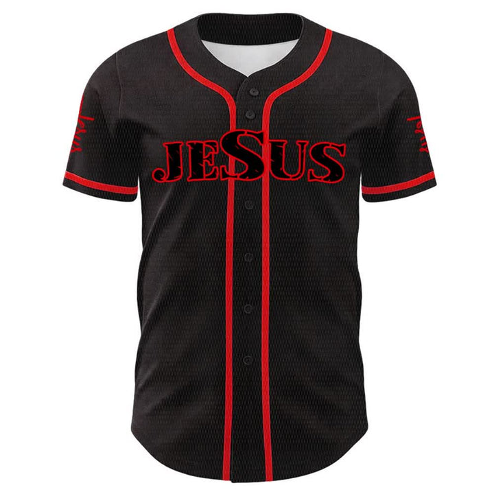 Christianartworkshop Jesus Spirit Rich Crown Of Thorns Portrait Unisex Baseball Jersey - image 11