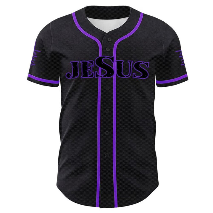 Christianartworkshop Jesus Spirit Rich Crown Of Thorns Portrait Unisex Baseball Jersey - image 20