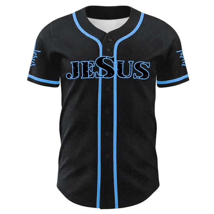 Christianartworkshop Jesus Spirit Rich Crown Of Thorns Portrait Unisex Baseball Jersey - image 2