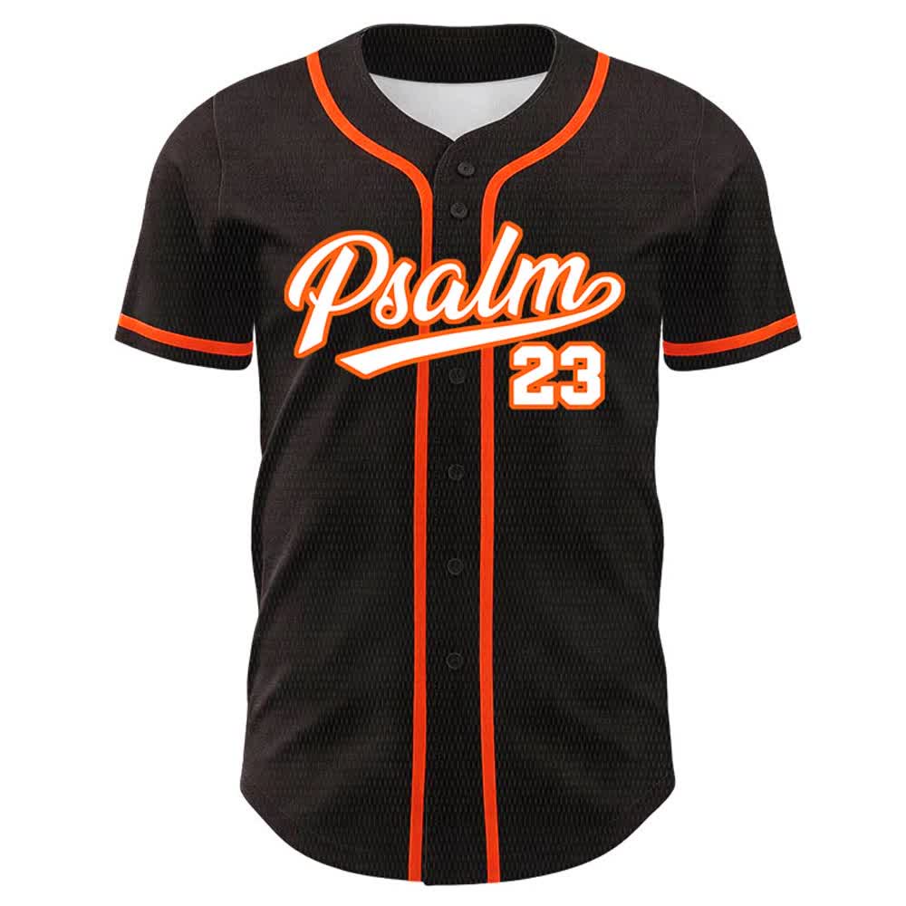 Christianartworkshop Psalm 23 The Lord Is My Shepherd Unisex Baseball Jersey - image 17