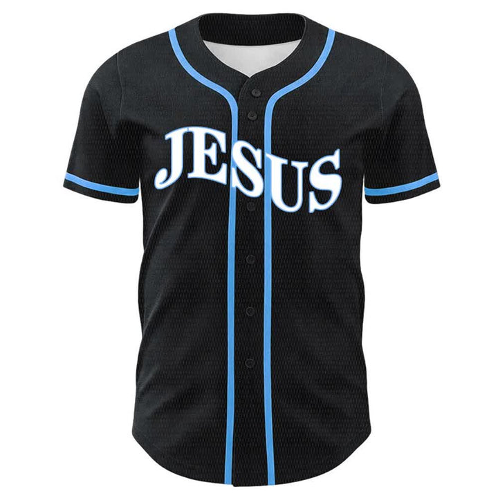 Christianartworkshop Jesus Is King John 3:16 Unisex Baseball Jersey - image 11