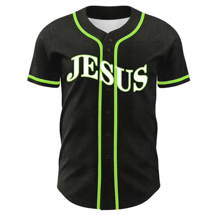 Christianartworkshop Jesus Is King John 3:16 Unisex Baseball Jersey - image 20