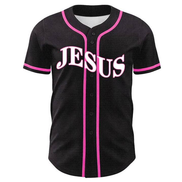 Christianartworkshop Jesus Is King John 3:16 Unisex Baseball Jersey - image 8