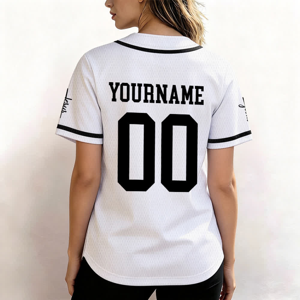 Christianartworkshop Child Of God Personalized Name Number Unisex Custom Baseball Jersey - image 7