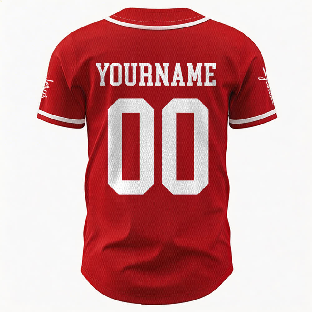Christianartworkshop Child Of God Personalized Name Number Unisex Custom Baseball Jersey - image 19