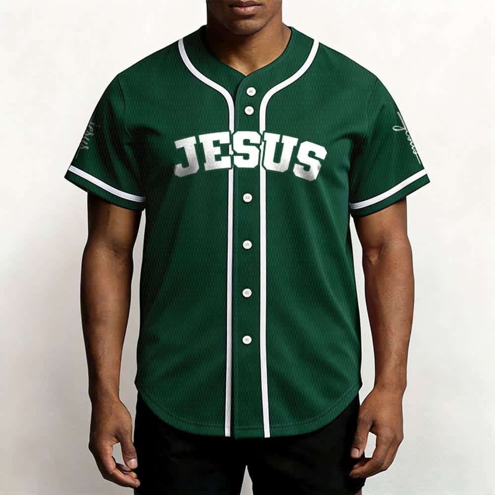 Christianartworkshop Classic Jesus Personalized Sportswear Unisex Custom Baseball Jersey - image 52