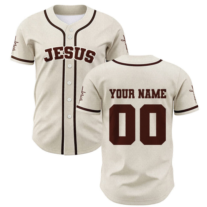 Christianartworkshop Classic Jesus Personalized Sportswear Unisex Custom Baseball Jersey - image 57
