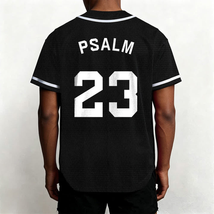Christianartworkshop Retro Sport Style Psalm 23 Unisex Baseball Jersey - image 18
