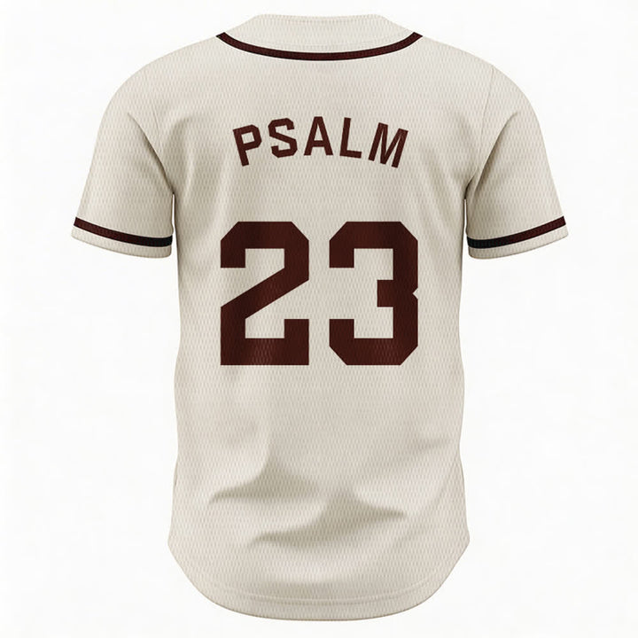 Christianartworkshop Retro Sport Style Psalm 23 Unisex Baseball Jersey - image 51