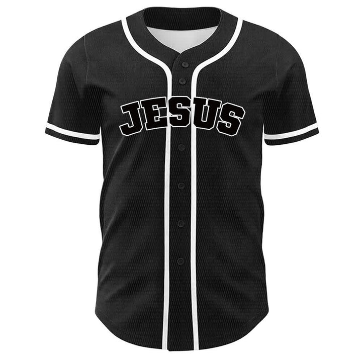 Christianartworkshop Team Jesus Number 7 Was Is Is To Come Unisex Baseball Jersey - image 8