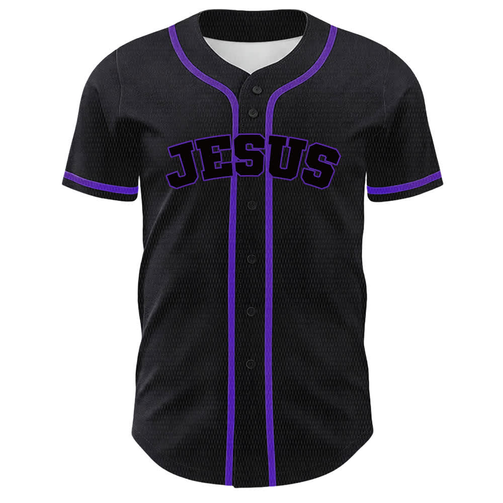 Christianartworkshop Team Jesus Number 7 Was Is Is To Come Unisex Baseball Jersey - image 23