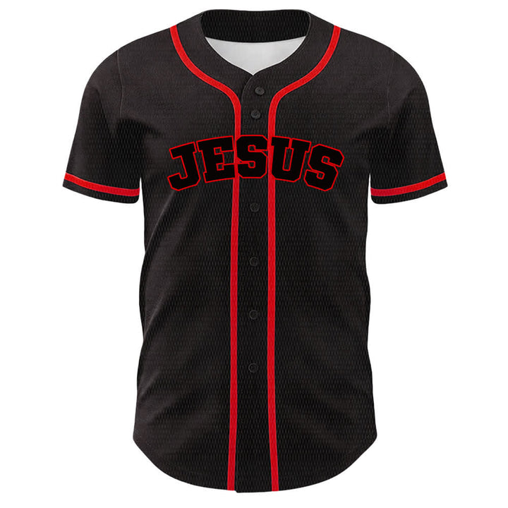 Christianartworkshop Team Jesus Number 7 Was Is Is To Come Unisex Baseball Jersey - image 14