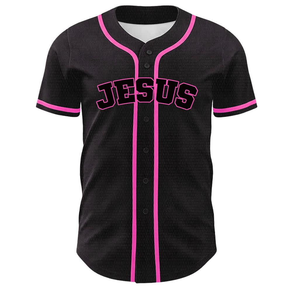 Christianartworkshop Team Jesus Number 7 Was Is Is To Come Unisex Baseball Jersey - image 11