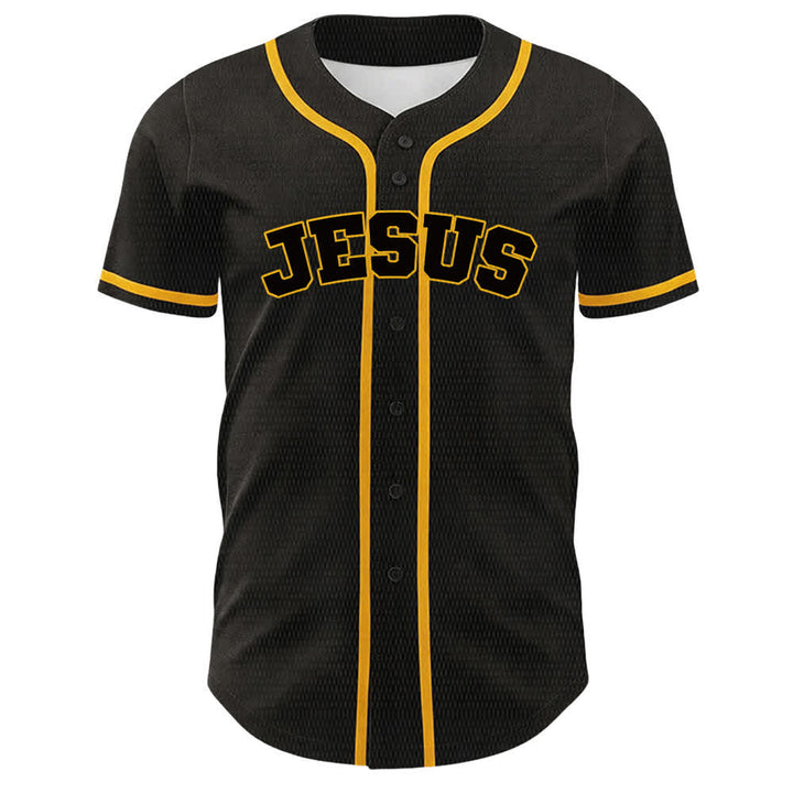 Christianartworkshop Team Jesus Number 7 Was Is Is To Come Unisex Baseball Jersey - image 5