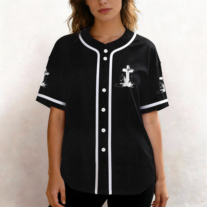 Christianartworkshop Not All Superheroes Wear Capes A Cross Unisex Baseball Jersey - image 11