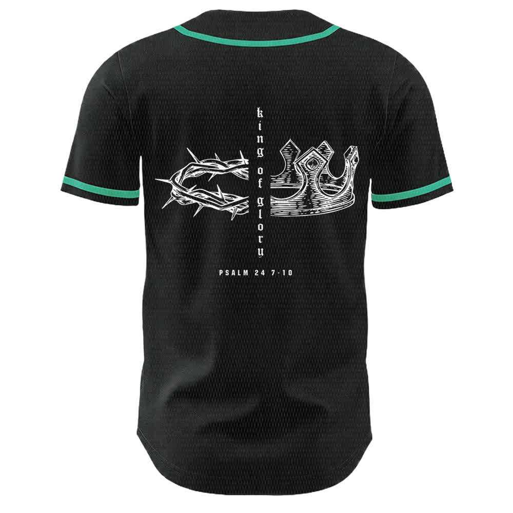 Christianartworkshop Yahweh 24 King Of Glory Psalm 24 Unisex Baseball Jersey - image 26