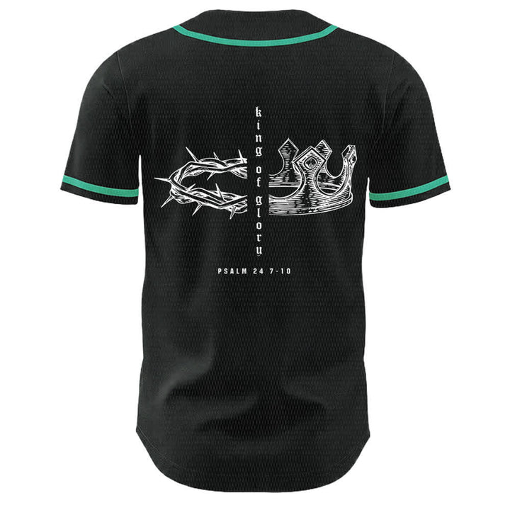 Christianartworkshop Yahweh 24 King Of Glory Psalm 24 Unisex Baseball Jersey - image 26