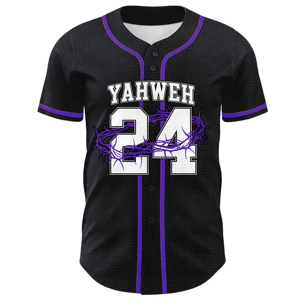Christianartworkshop Yahweh 24 King Of Glory Psalm 24 Unisex Baseball Jersey - image 22