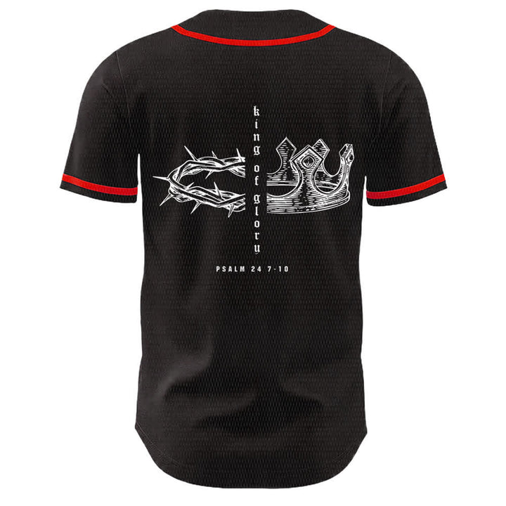 Christianartworkshop Yahweh 24 King Of Glory Psalm 24 Unisex Baseball Jersey - image 14