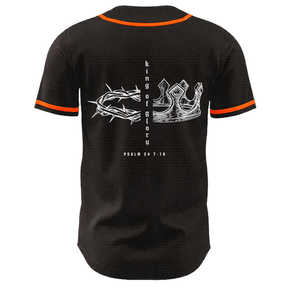 Christianartworkshop Yahweh 24 King Of Glory Psalm 24 Unisex Baseball Jersey - image 17