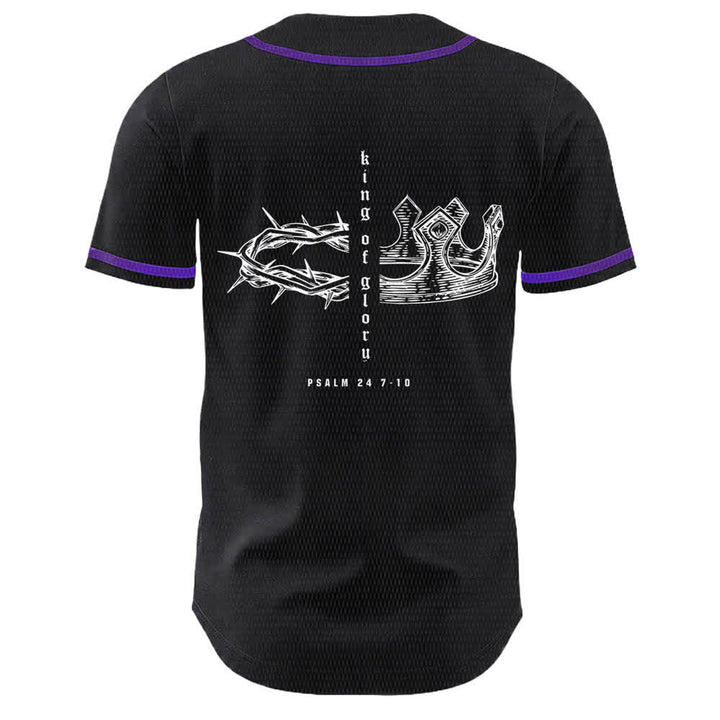 Christianartworkshop Yahweh 24 King Of Glory Psalm 24 Unisex Baseball Jersey - image 23