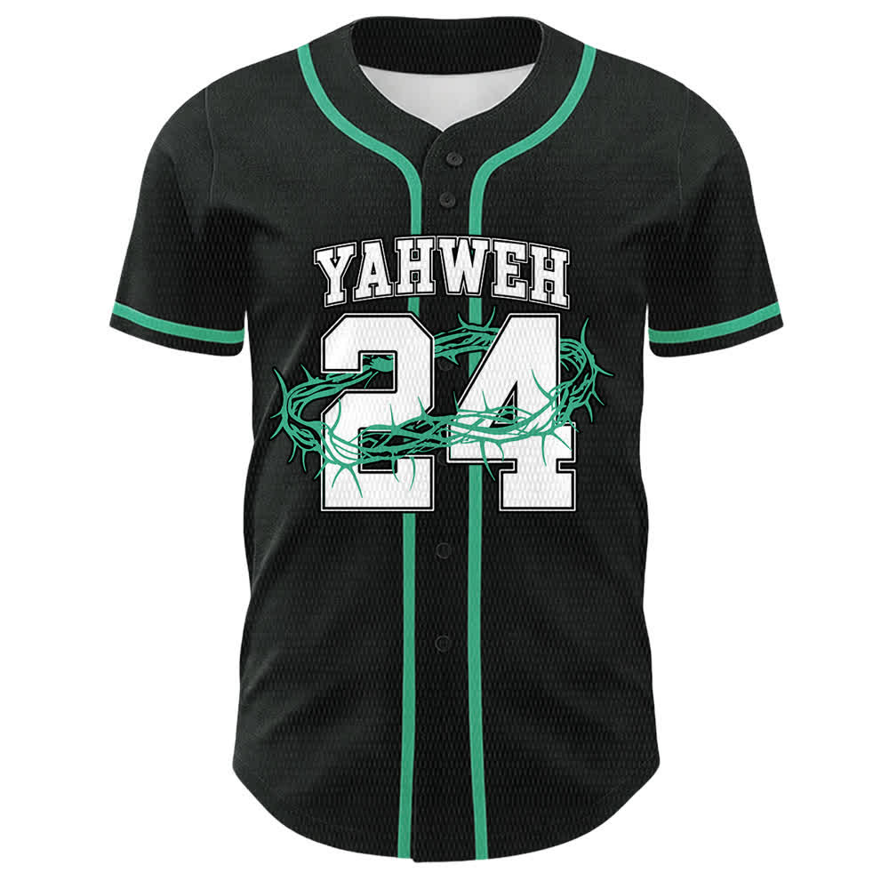 Christianartworkshop Yahweh 24 King Of Glory Psalm 24 Unisex Baseball Jersey - image 25