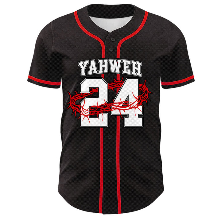 Christianartworkshop Yahweh 24 King Of Glory Psalm 24 Unisex Baseball Jersey - image 13