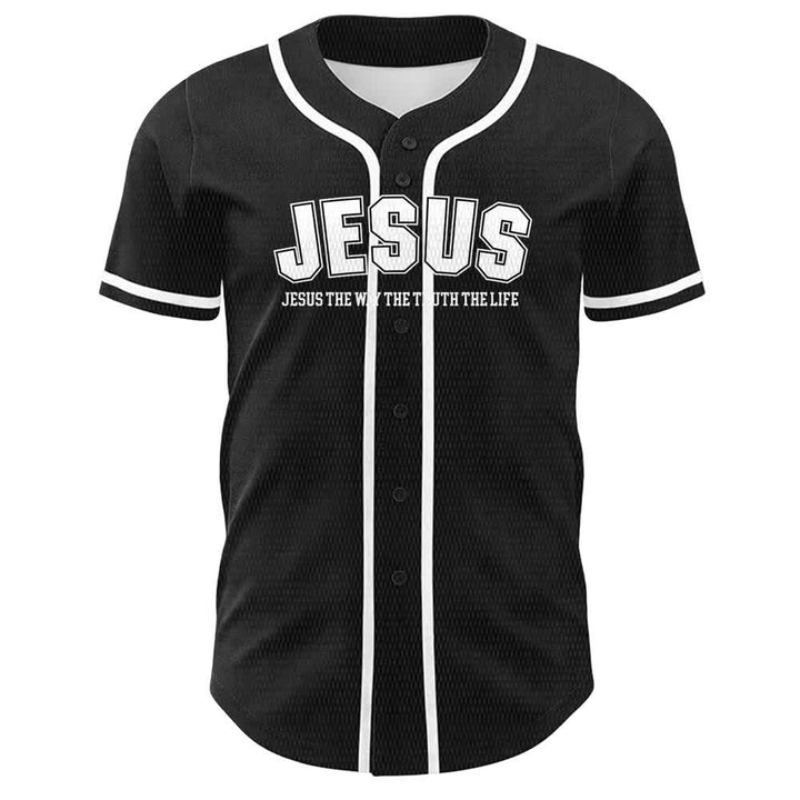 Christianartworkshop Jesus Psalm 23 The Lord Is My Shepherd Unisex Baseball Jersey - image 8