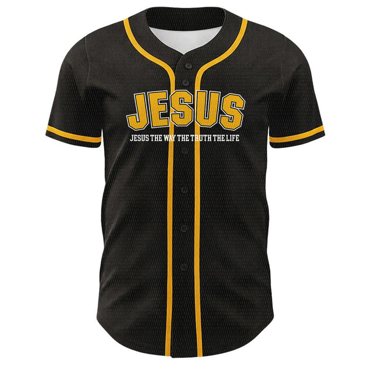 Christianartworkshop Jesus Psalm 23 The Lord Is My Shepherd Unisex Baseball Jersey - image 2