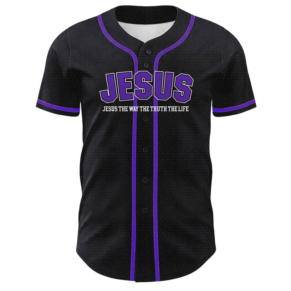 Christianartworkshop Jesus Psalm 23 The Lord Is My Shepherd Unisex Baseball Jersey - image 23
