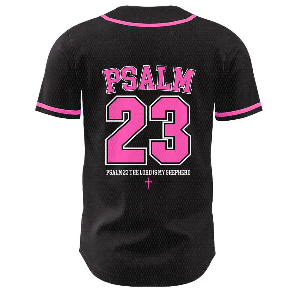 Christianartworkshop Jesus Psalm 23 The Lord Is My Shepherd Unisex Baseball Jersey - image 10