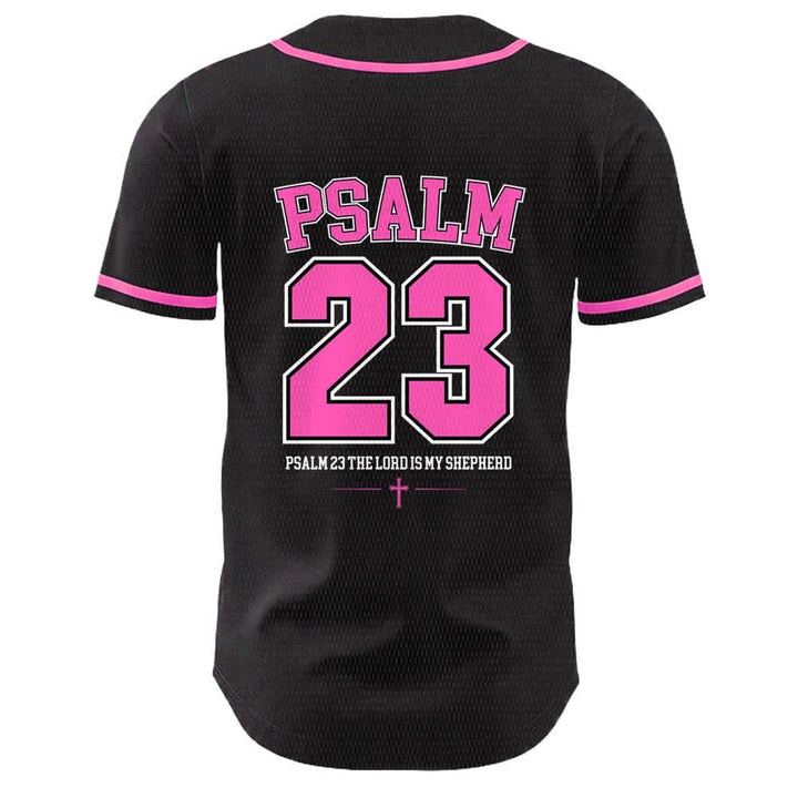 Christianartworkshop Jesus Psalm 23 The Lord Is My Shepherd Unisex Baseball Jersey - image 10