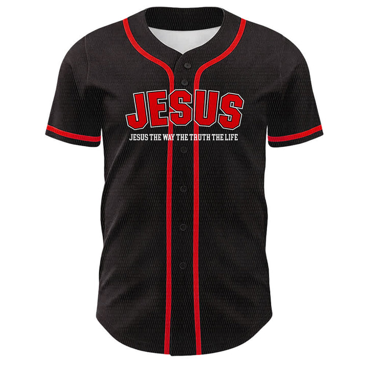 Christianartworkshop Jesus Psalm 23 The Lord Is My Shepherd Unisex Baseball Jersey - image 14